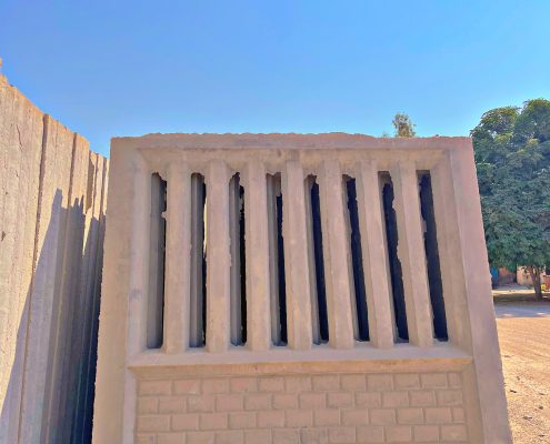 دیوار پیش ساخته بتنی آجری